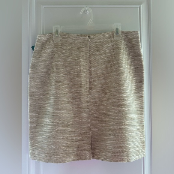 Contemporaine Beige/Ivory Pencil skirt in Size 12 - Picture 2 of 3
